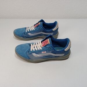 RARE Vans EVDNT RW Ultimate Waffle Skate Shoes Men Sz 8 Women 9.5 Color Blue